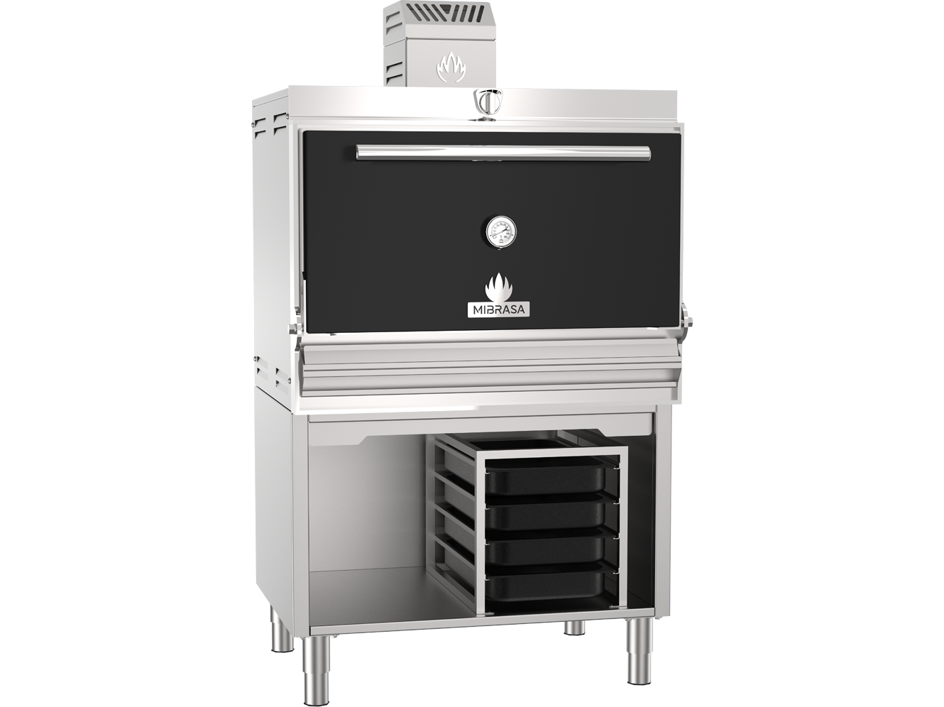 Base - Optional gastronorm rack Base - Optional gastronorm rack
