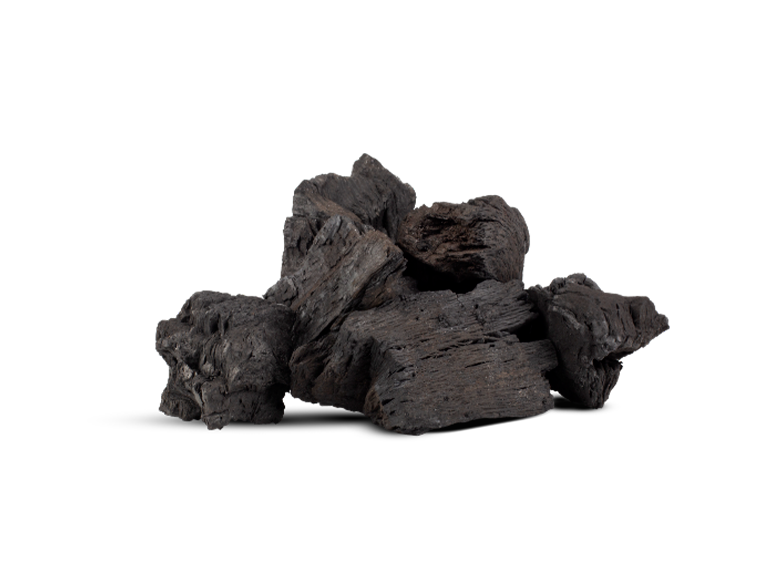Charcoal, firelighters & smoking