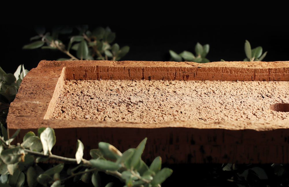 Mibrasa supports made from natural cork Mibrasa supports made from natural cork